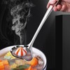 2pcs Small Sauce Ladle, Gravy Ladle with Pour Spout Stainless