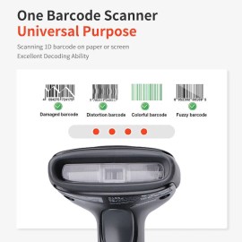 Honeywell Hyperion 1300G Handheld 1D Barcode Scanner Reader With Cable