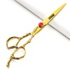 6/7 Inch Professional Hairdressing Scissors, Haircut, Rose Pattern, Hairdressing Scissors,