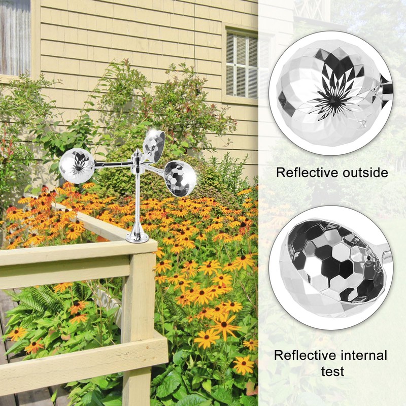 Flyonte Birds Reflect Deterrent Visual Bird Scarer Deterrent Devices Outdoor