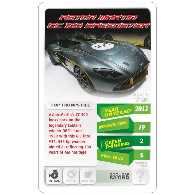 Top Trumps - Concept Cars