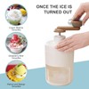 Frafuo Portable Shaved Ice Maker-Hand Crank Operated Shaved Ice Machine