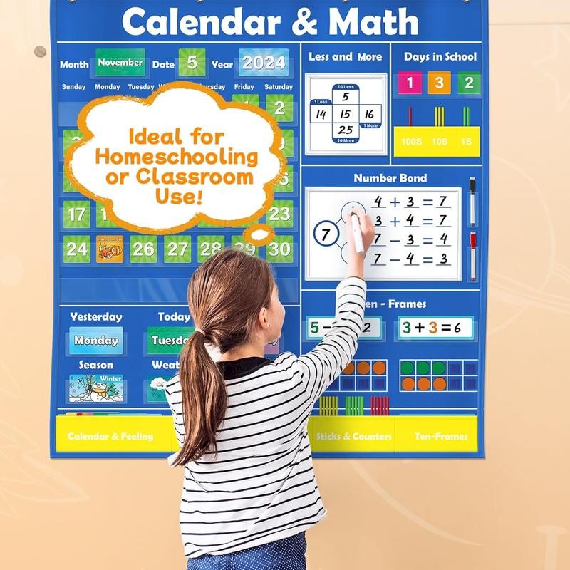 Torlam Circle Time Learning Center Teacher Must Haves Calendar Pocket