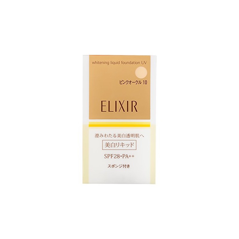 Elixir Superior Whitening Liquid UV Pink Ochre 10 (SPF28, PA++),