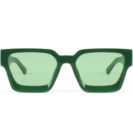 GFUIARA Trendy Square Sunglasses for Men Women Fashion Thick Rectangle Sun Glasses UV Protection Shades Designer Style