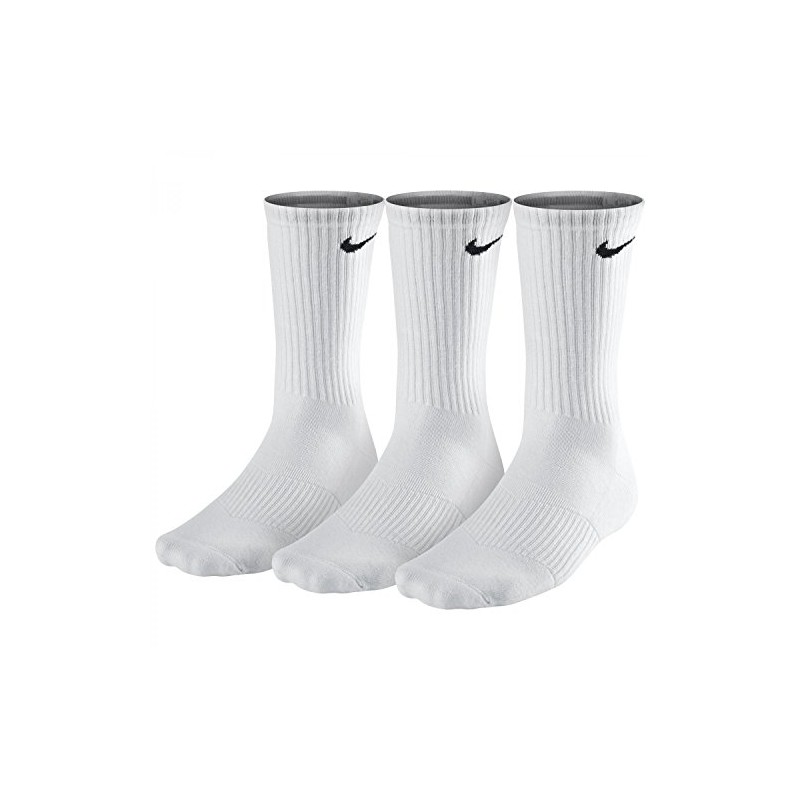 Nike 3P Cotton Cushion Crew Socks + Moisture Management SX4700