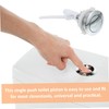 Angoily Toilet Push Button, Push Button Toilet Flush, Adjustable Toilet