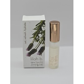 lilah b Aglow Face Mist .33oz - New in Box.  Set Refresh Hydrate