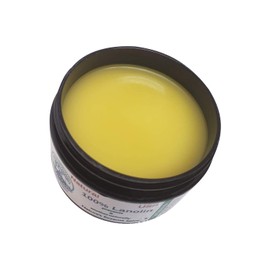 100% Pure Lanolin Cream - Handmade, Unrefined Balm for Dry & Itchy Skin, Cracked Lips, Breastfeeding, Baby Care, Nursing Essentials & Petroleum-Free, Perfect for Hands, Face & Paw Care - 4oz