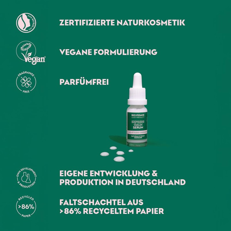 Organic: Vegan Express Calm Serum