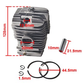 Cylinder & Piston Kit for Stihl 029 039 MS290 MS390 (46mm) - Rep 1127 020 1210