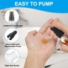PATIKIL Travel Pump Bottles, 6 Pcs 3.4Oz(100ml) Leak Proof Refillable