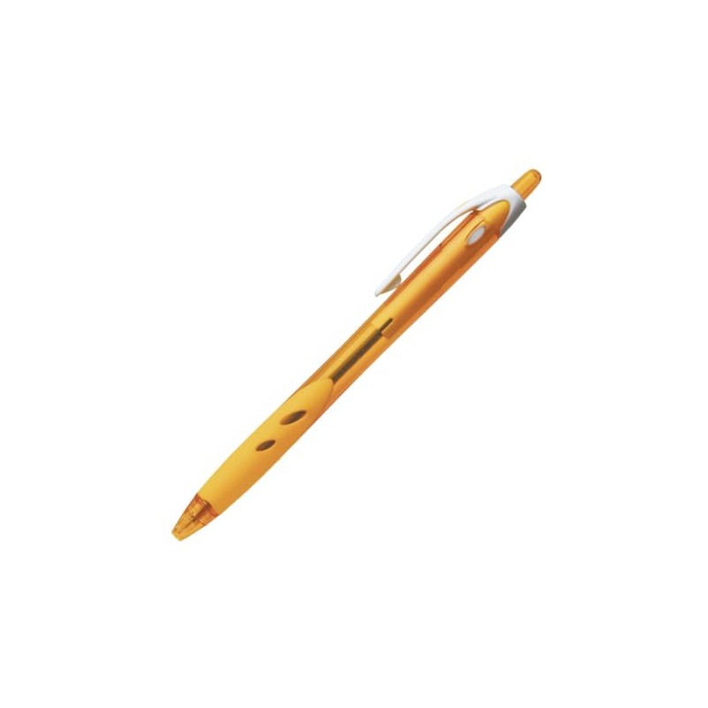Pilot Oil Based Ballpoint Pen Rex Grip 0.7 Yellow/Black Ink,
