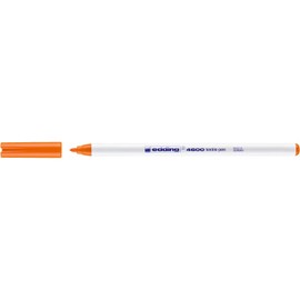 Edding Textile Marker 4600 Orange 1.0 mm Pack of 3