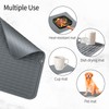 Silicone Dish Drying Mat for Multiple Usage, Non-Slip Easy Clean