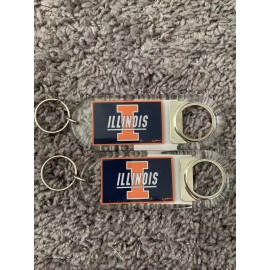 Unbranded Illinois Acrylic Bottle Opener Keychain. Buy One Get One FREE