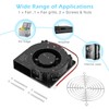Wathai 12V DC 120mm x 32mm Blower Fan IP67 Waterproof