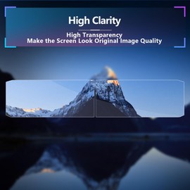 SXCY [4PCS for 2025 Kia K5 Screen Protector for 2025 Kia K5 (GT-Line GT EX LXS) Navigation+Dashboard Screen Protector 2025 K5 Accessories