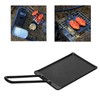 Portable Grill Pan with Handle Non Stick Barbecue Plate Camping