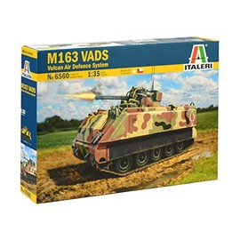 ITALERI 6560S - 1:35 M163 VADS , Modellbau, Bausatz, Standmodellbau, Basteln, Hobby, Kleben, Plastikbausatz, detailgetreu
