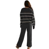 Womens Two Piece Outfits Sweater Sets Open Front Knit Cardigan