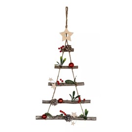 Vianney Adorno Navideño Arbol Colgante De Pared