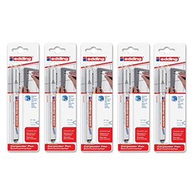Edding 4-8850-1-4001 Special Marker 8850 Drill Hole Pen DIY 0.7-1 mm Black (5) Pack of 5