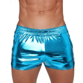 Gary Majdell Sport Pantalones cortos de secado rápido para hombre con bolsillos para gimnasio o club, Turquesa Líquido, X-Large