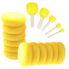 Anyasen Painting Sponge 17 Pieces Synthetic Sponges Round Sponge Set