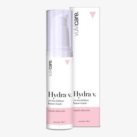 Vulvicare Hydra V Intimate Feminine Moisturising Cream 50ml - Rapid Absorption with Vegetable Oils - Fragrance Free - Moisturises and Preserves Vulvovaginal Microbiota