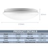 12W Round LED Ceiling Light Waterproof Motion Sensor Ceiling Lamp