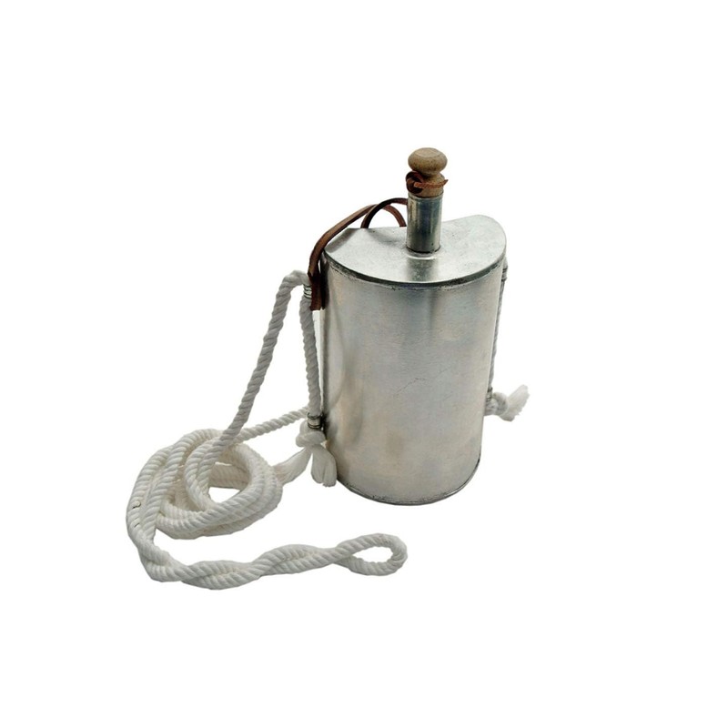SZCO Supplies Half Moon Stainless Steel Canteen