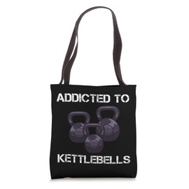 Kettlebell Beginner Workout Exercise Weights Training Tote Bag