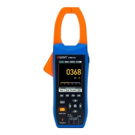 Clamp Meter 1000V AC/DC Voltage Tester 1000A Current Test with 1MHz Oscilloscope Multimeter 3 in 1 Functions Clamp Meter with 2.8-inch IPS LCD Display (OWON CMS101)