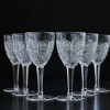 Bohemian Czech 4½ oz (130 ml) Crystal Wine Glass Hand