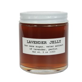 Lavender Jelly, 5 oz - Craft, Gourmet, Unusual Jams & Jellies Made in West Virginia, USA
