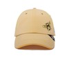 Goorin Bros. Women's Adjustable Track Caps with Embroidery, Yellow (Honey
