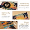 Sea Sunset Linen Placemats Set of 6, Decorative Table Mats