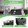Cat Tunnel for Indoor Cats, DIY Transformable Cat Hideaway Cave,