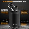 Luxgola 128 oz Insulated Water Bottle with Spout Lid and