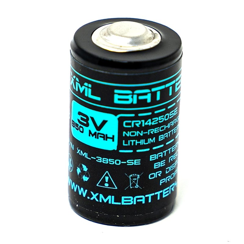 XML Battery (1 Pack) CR14250SE 1/2AA 3V 850mAh PLC FDK
