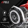 APIELE 22mm Latching Push Button Switch 12V 10A Power Symbol