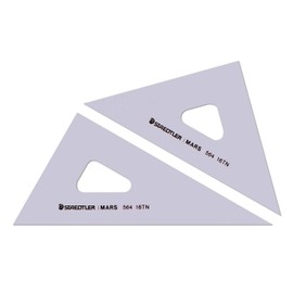 Staedtler Ruler Triangle Ruler for Drafting Set Ink Edge Mars 564 16 TN