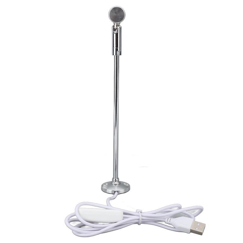 TOPINCN Jewelry Display Spotlight Stand Cabinet LED Spotlight Aluminium Small