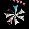 12 Holes Warped-tail Ceramic Ocarina Alto C Hand Painted Musical