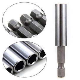 Magnetic Extension Extend Socket Drill Bit Holder Socket 1/4" Hex Driver Power Tools Magnetic Drill Bit Holder Extension