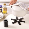 Aswalling Pot Mat Dish Placemat Coaster Folding Heat Insulation High