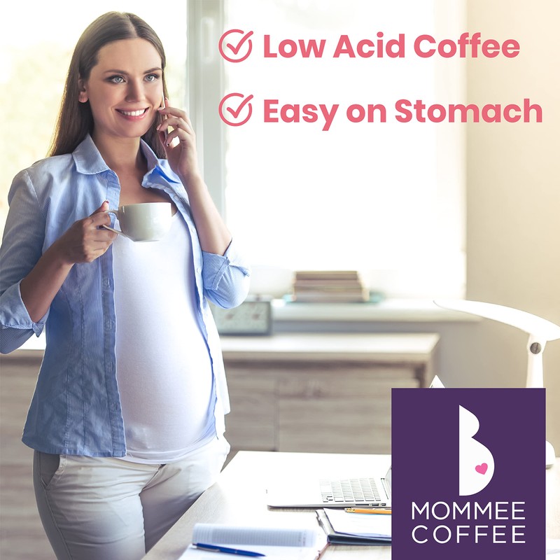 Mommee Coffee - Decaf | Low Acid, Organic, Fair Trade,