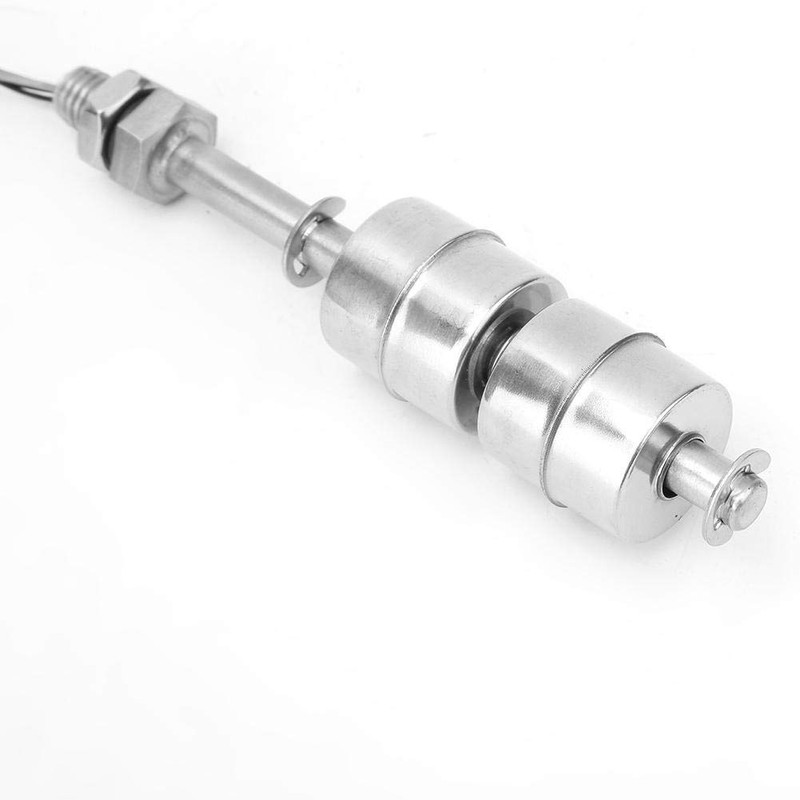 Float Switch, DC 0~110 V Stainless Steel Double Ball Float