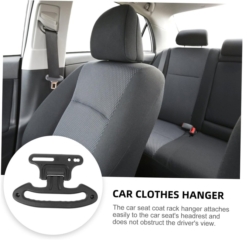 NOLITOY Car Clothes Rack for Vehicle Headrest Multifunctional Backseat Coat